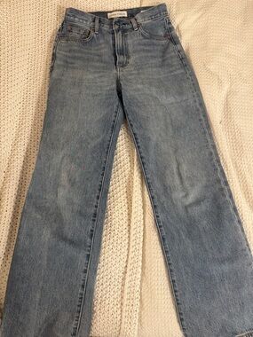 Denim Forum Farrah 7 Yrs Blue Wide Leg Jeans Size 26